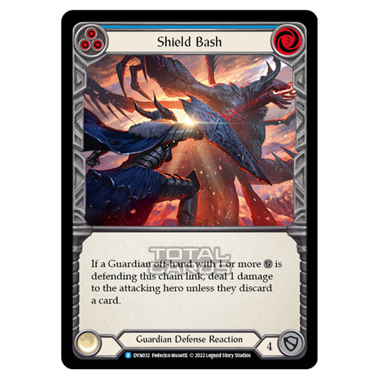 Flesh & Blood - Dynasty - Shield Bash (Blue) - DYN032