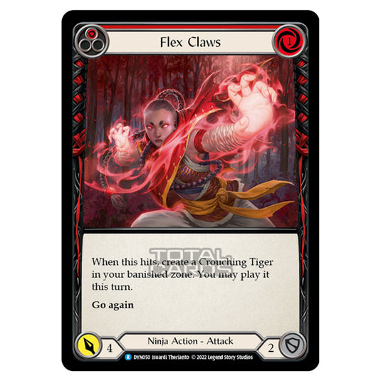 Flesh & Blood - Dynasty - Flex Claws (Red) - DYN050