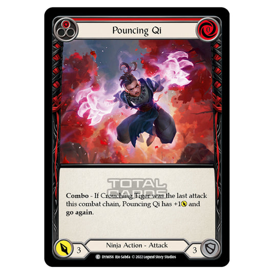 Flesh & Blood - Dynasty - Pouncing Qi (Red) - DYN056