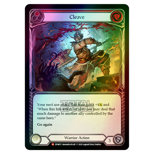 Flesh & Blood - Dynasty - Cleave (Rainbow Foil) - DYN071-RF