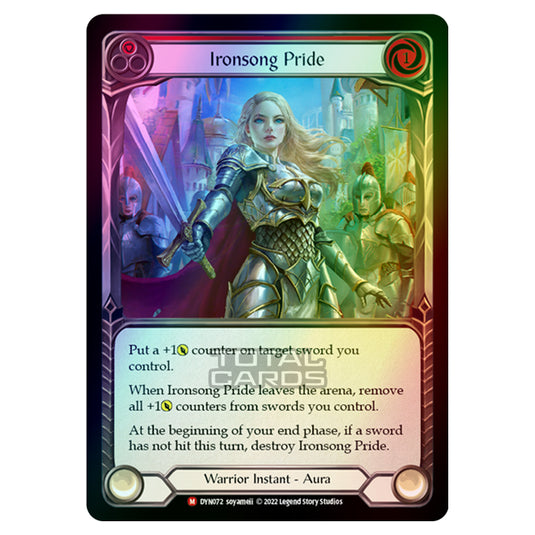 Flesh & Blood - Dynasty - Ironsong Pride (Rainbow Foil) - DYN072-RF