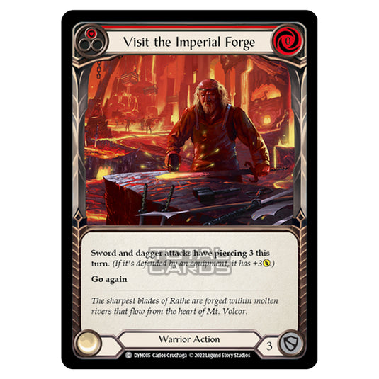 Flesh & Blood - Dynasty - Visit the Imperial Forge (Red) - DYN085