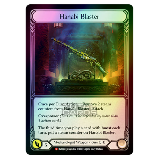 Flesh & Blood - Dynasty - Hanabi Blaster (Rainbow Foil) - DYN088-RF