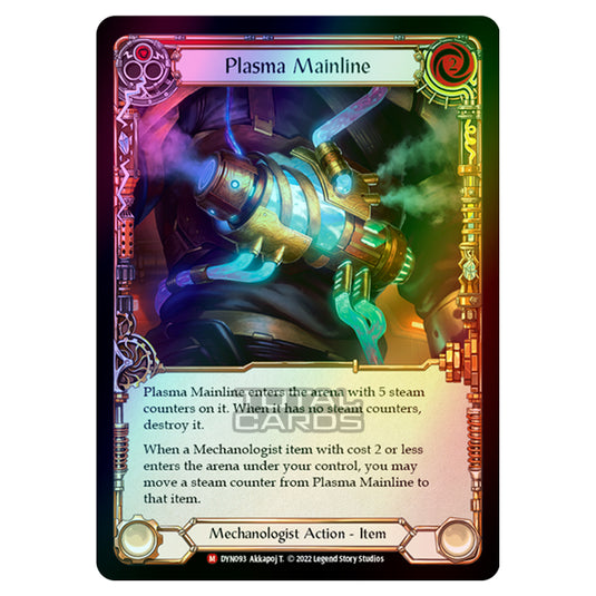 Flesh & Blood - Dynasty - Plasma Mainline (Rainbow Foil) - DYN093-RF