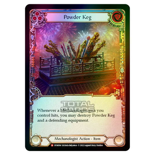 Flesh & Blood - Dynasty - Powder Keg (Rainbow Foil) - DYN094-RF