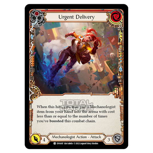 Flesh & Blood - Dynasty - Urgent Delivery (Red) - DYN107