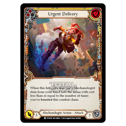 Flesh & Blood - Dynasty - Urgent Delivery (Yellow) - DYN108