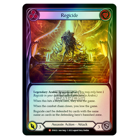 Flesh & Blood - Dynasty - Regicide (Rainbow Foil) - DYN121-RF