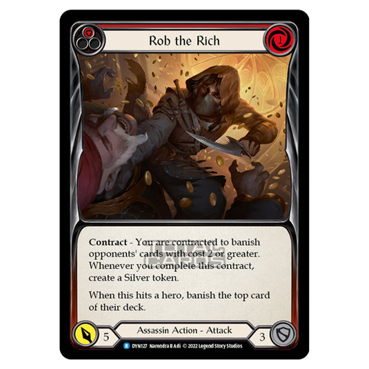 Flesh & Blood - Dynasty - Rob the Rich (Red) - DYN127