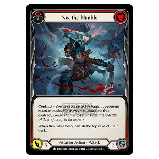 Flesh & Blood - Dynasty - Nix the Nimble (Red) - DYN139