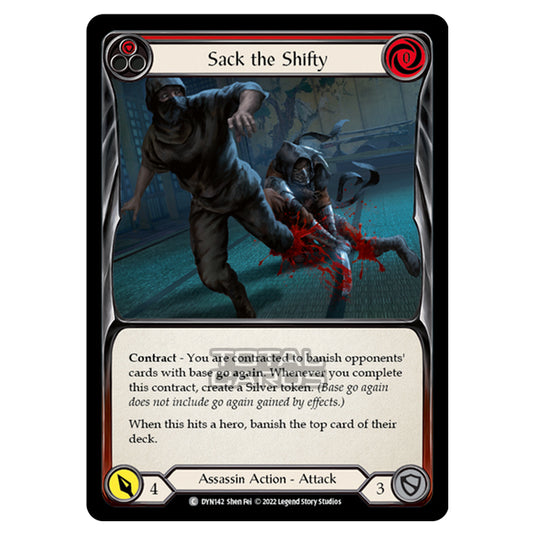 Flesh & Blood - Dynasty - Sack the Shifty (Red) - DYN142