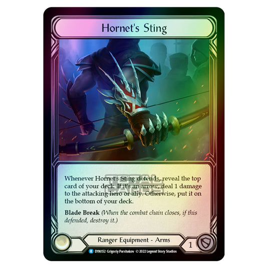 Flesh & Blood - Dynasty - Hornet's Sting (Rainbow Foil) - DYN152-RF