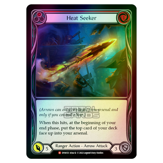 Flesh & Blood - Dynasty - Heat Seeker (Rainbow Foil) - DYN153-RF