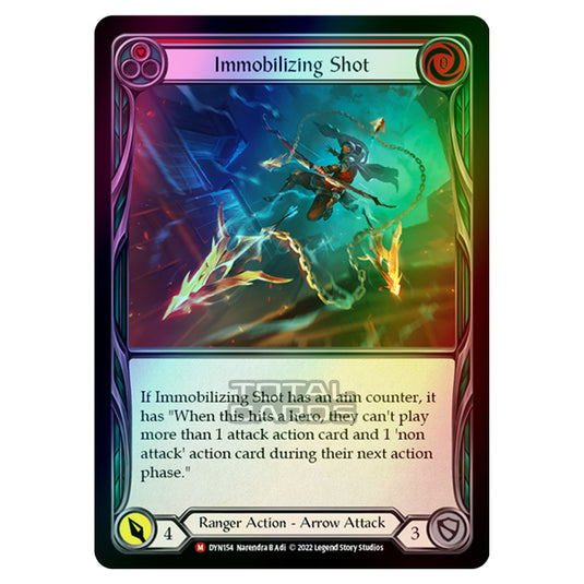 Flesh & Blood - Dynasty - Immobilizing Shot (Rainbow Foil) - DYN154-RF