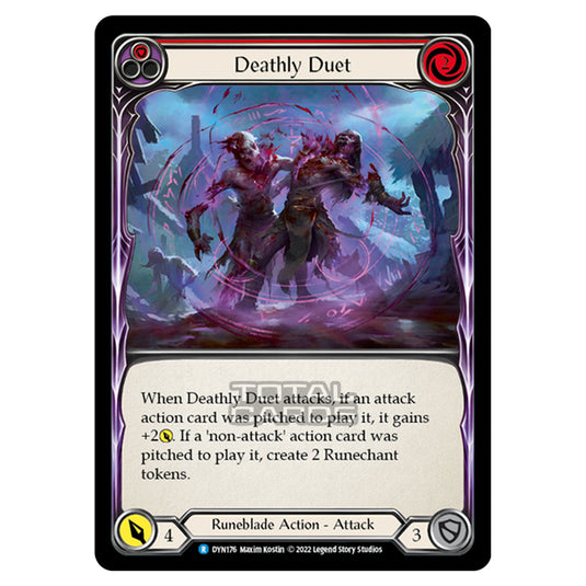 Flesh & Blood - Dynasty - Deathly Duet (Red) - DYN176