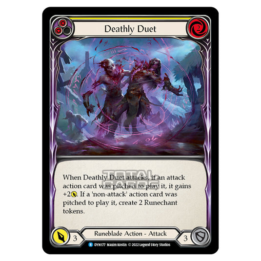 Flesh & Blood - Dynasty - Deathly Duet (Yellow) - DYN177