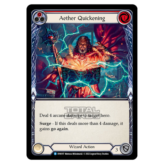 Flesh & Blood - Dynasty - Aether Quickening (Red) - DYN197