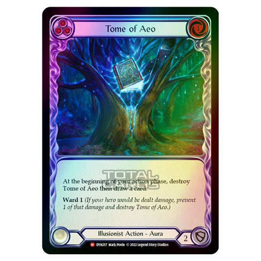 Flesh & Blood - Dynasty - Tome of Aeo (Rainbow Foil) - DYN217-RF