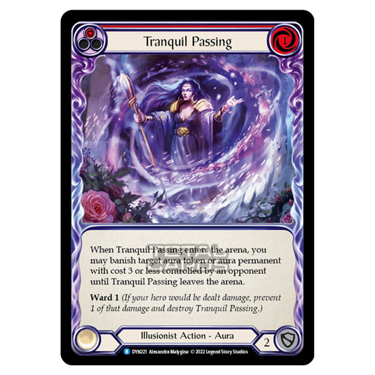 Flesh & Blood - Dynasty - Tranquil Passing (Red) - DYN221
