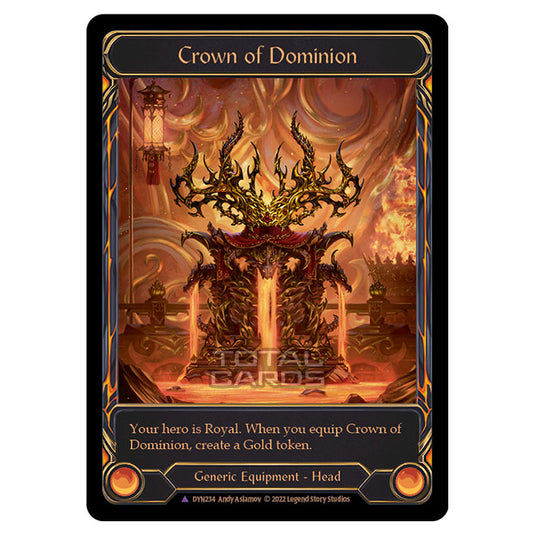 Flesh & Blood - Dynasty - Crown of Dominion (Cold Foil) - DYN234-CF