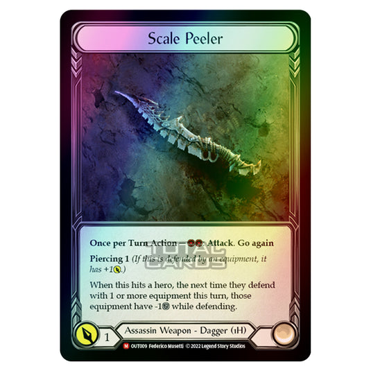 Flesh & Blood - Outsiders - Scale Peeler (Rainbow Foil) - OUT009