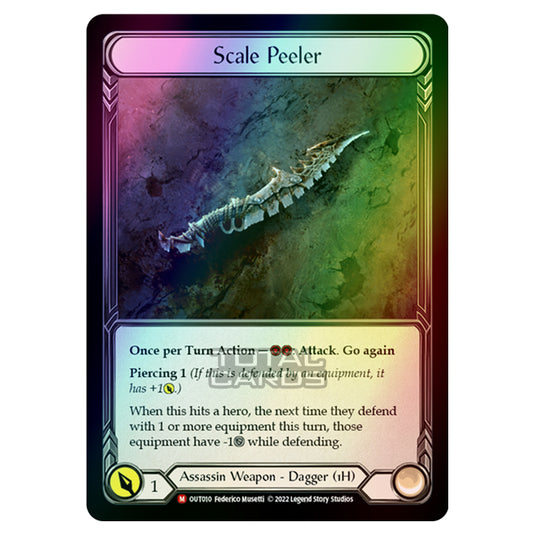 Flesh & Blood - Outsiders - Scale Peeler (Rainbow Foil) - OUT010