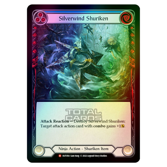 Flesh & Blood - Outsiders - Silverwind Shuriken (Rainbow Foil) - OUT054