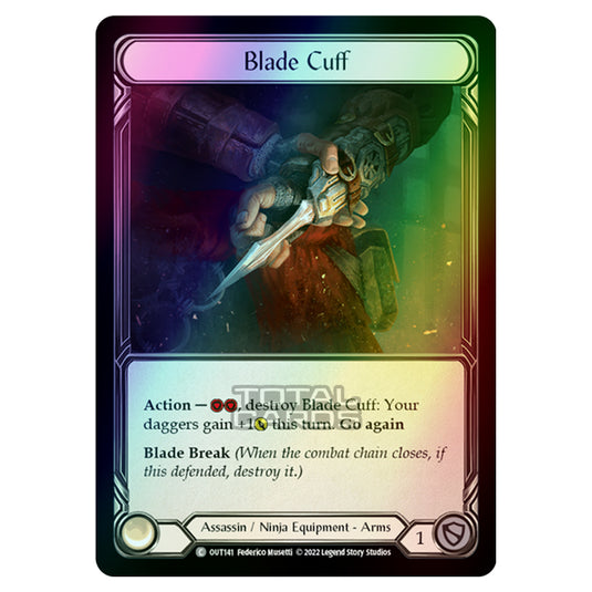 Flesh & Blood - Outsiders - Blade Cuff (Rainbow Foil) - OUT141