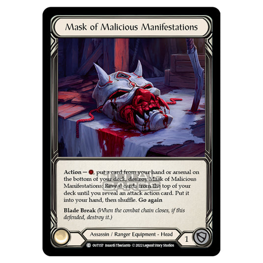 Flesh & Blood - Outsiders - Mask of Malicious Manifestations - OUT157