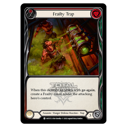 flesh and blood outsiders card list Flesh & Blood - Outsiders - Frailty Trap (Red)