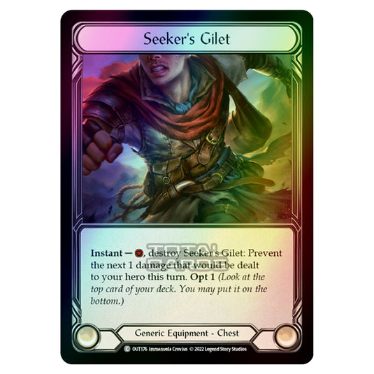 Flesh & Blood - Outsiders - Seeker's Gilet (Rainbow Foil) - OUT176