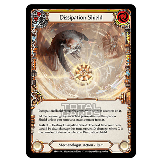 Flesh & Blood - Arcane Rising - Dissipation Shield (Common) - ARC035