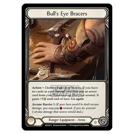 Flesh & Blood - Arcane Rising - Bull's Eye Bracers (Common) - ARC042