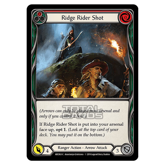 Flesh & Blood - Arcane Rising - Ridge Rider Shot (Common) - ARC063