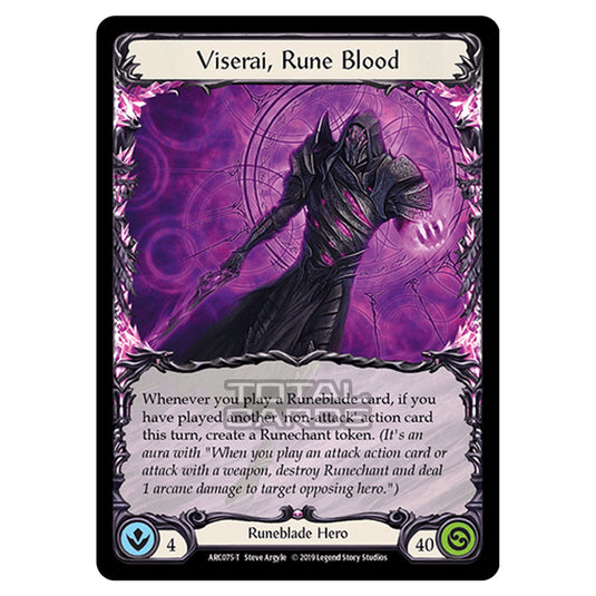 Flesh & Blood - Arcane Rising - Viserai, Rune Blood (Token) - ARC075