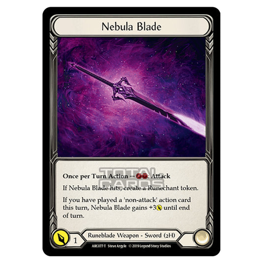 Flesh & Blood - Arcane Rising - Nebula Blade (Token) - ARC077