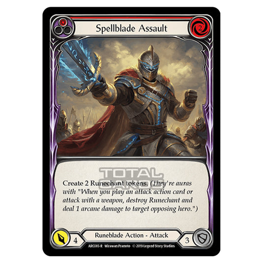 Flesh & Blood - Arcane Rising - Spellblade Assault (Rare) - ARC085