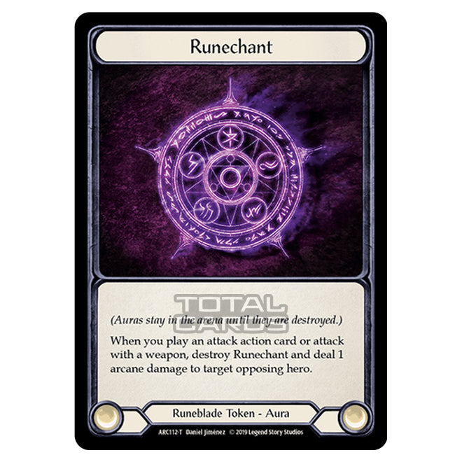Flesh & Blood - Arcane Rising - Runechant (Token) - ARC112
