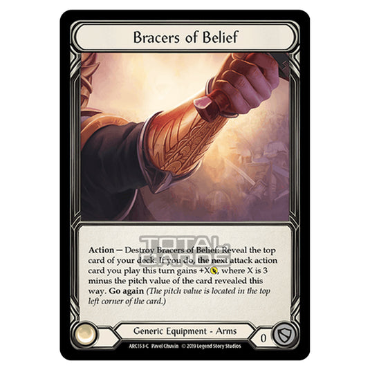 Flesh & Blood - Arcane Rising - Bracers of Belief (Common) - ARC153