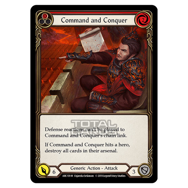 Flesh & Blood - Arcane Rising - Command and Conquer (Majestic) - ARC15
