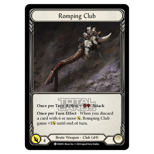 Flesh & Blood - Crucible of War - Romping Club (Common) - CRU003