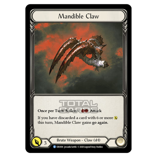 Flesh & Blood - Crucible of War - Mandible Claw (Rare) - CRU004