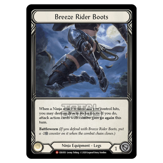 Flesh & Blood - Crucible of War - Breeze Rider Boots (Majestic) - CRU053