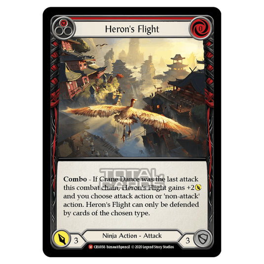 Flesh & Blood - Crucible of War - Heron's Flight (Majestic) - CRU056