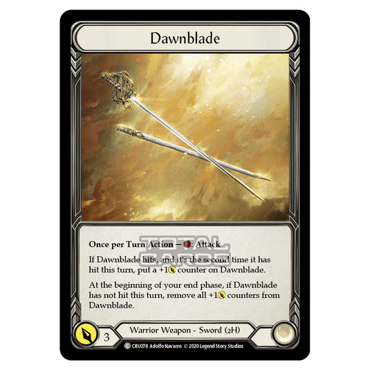 Flesh & Blood - Crucible of War - Dawnblade (Token) - CRU078