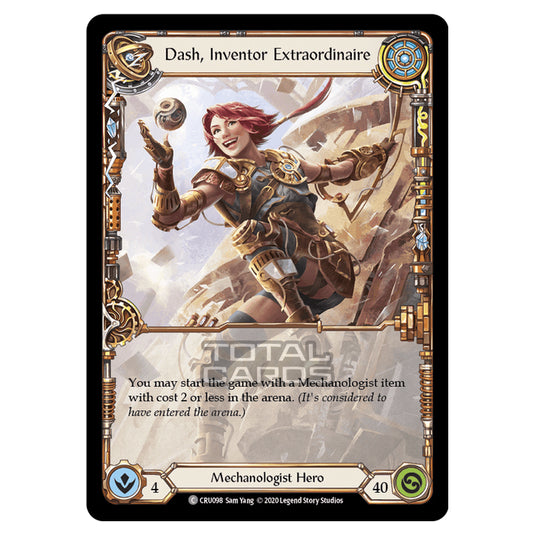 Flesh & Blood - Crucible of War - Dash, Inventor Extraordinaire (Common) - CRU098