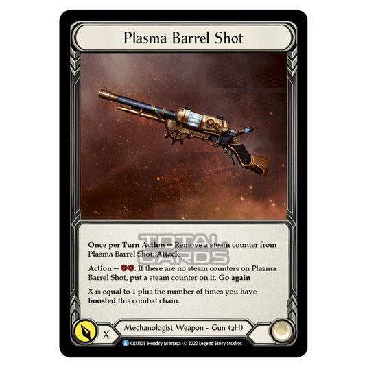 Flesh & Blood - Crucible of War - Plasma Barrel Shot (Rare) - CRU101