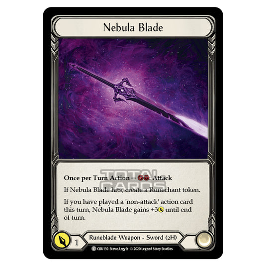 Flesh & Blood - Crucible of War - Nebula Blade (Common) - CRU139