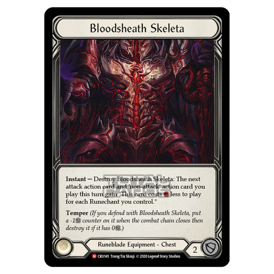 Flesh & Blood - Crucible of War - Bloodsheath Skeleta (Majestic) - CRU141