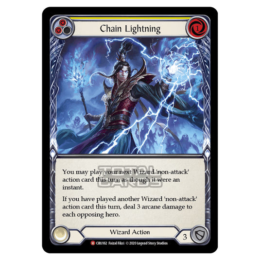 Flesh & Blood - Crucible of War - Chain Lightning (Majestic) - CRU162